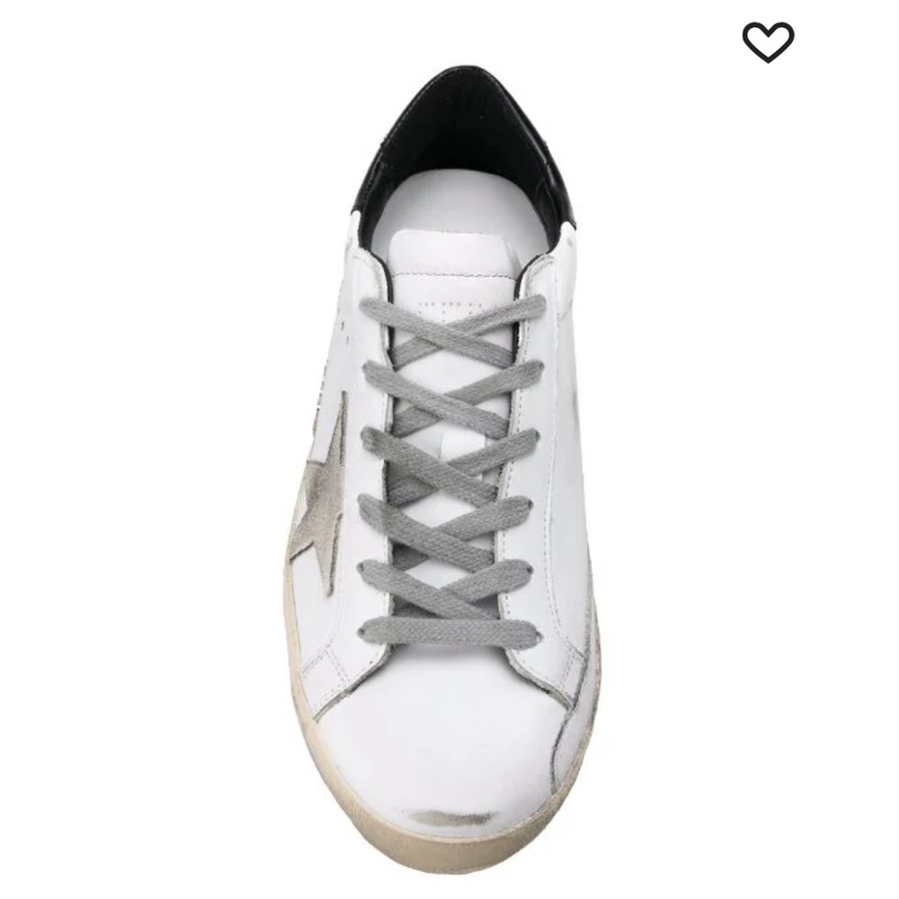 Golden Goose Women’s Super-Star low-top sneakers in black/white - Picture 5 of 13